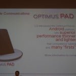 Tablet LG będzie się nazywał Optimus Pad (pierwsze zdjęcie modelu)
