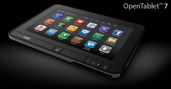 tablet OpenPeak