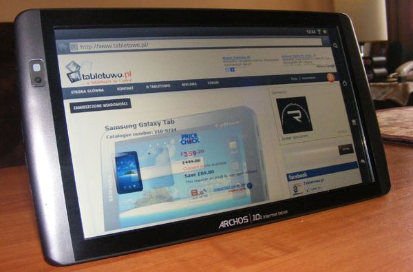 tablet archos 101 internet tablet