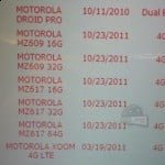 Motorola Xoom 2 będzie dostępna w trzech wersjach: 16GB, 32GB i 64GB