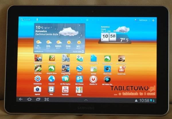 tablet samsung android ice cream sandwich