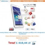 tablety internetowe Samsung Galaxy Tab 7.0 Plus w iBood za 1410 złotych