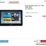 Samsung Galaxy Tab 2 10.1 nieoficjalnie wyceniony w Stanach