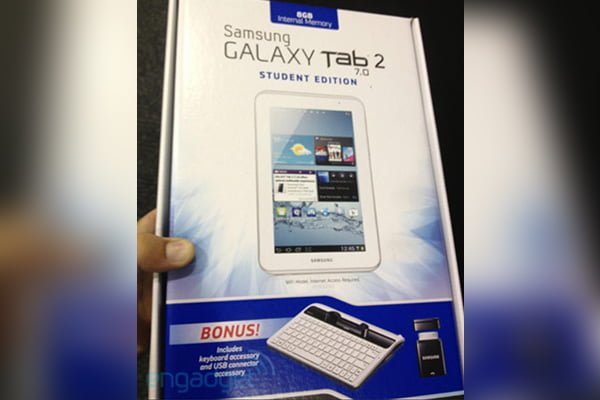 Samsung Galaxy Tab 2 7.0 Student Edition