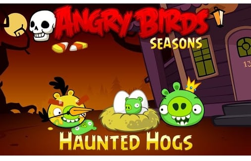 angry birds seasons halloween