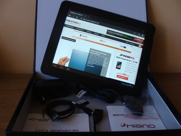 Recenzja tabletu Kiano Pro 10 Dual