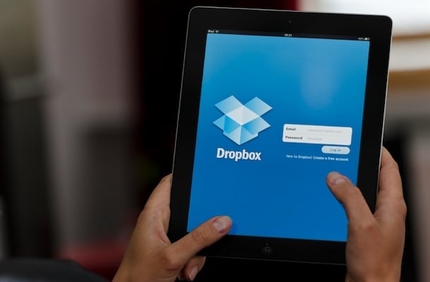 dropbox ipad