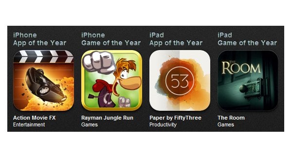 najlepsze aplikacje appstore 2012