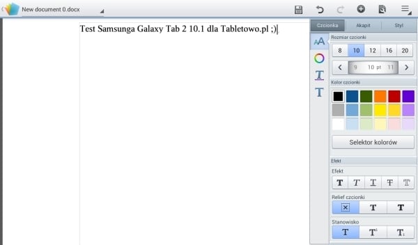 recenzja samsung galaxy tab 2 10.1