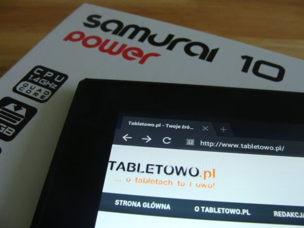 Recenzja tabletu Shiru Samurai 10 Power