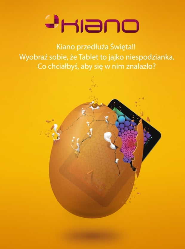 Konkurs! Kiano przedłuża Święta! Wygraj Kiano Core 10.1 3G