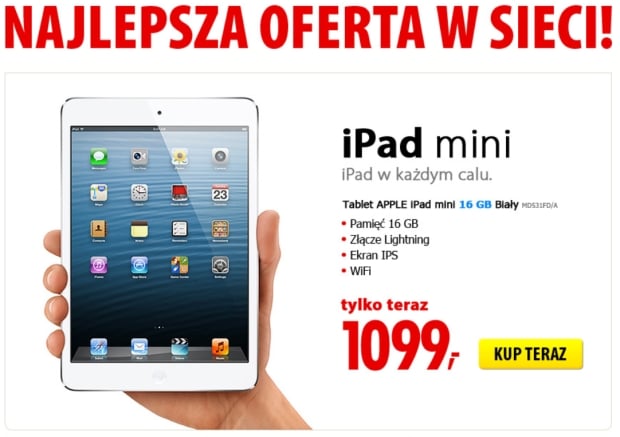 Promocja: Apple iPad mini za 1099 złotych