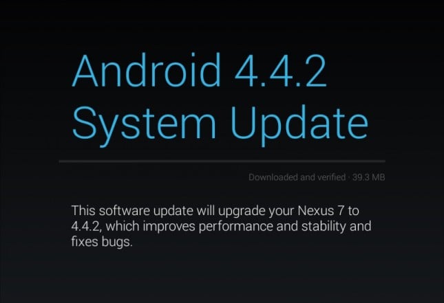 Android 4.2.2 dla tabletów Nexus