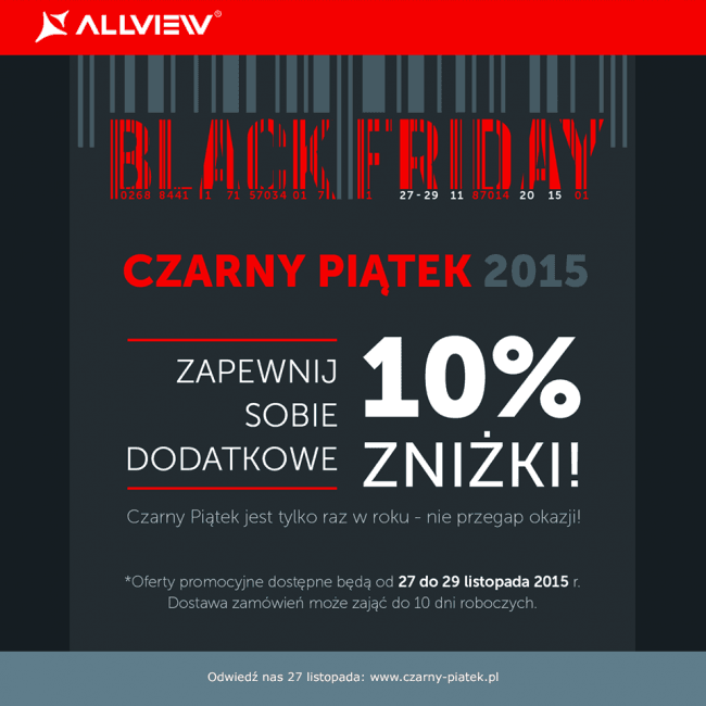 Allview Czarny Piątek 1