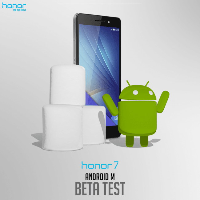 Honor 7 Android 6.0 Marshmallow beta testy