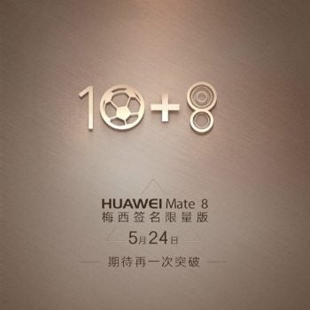 Leo Messi Huawei Mate 8