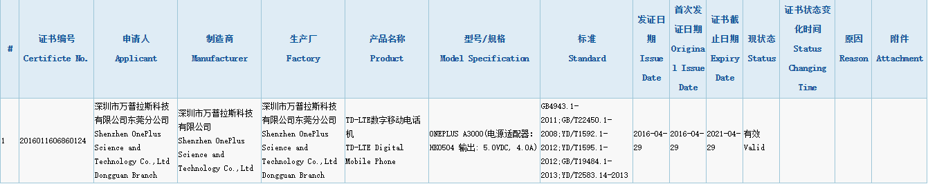 oneplus-3-3c-certification