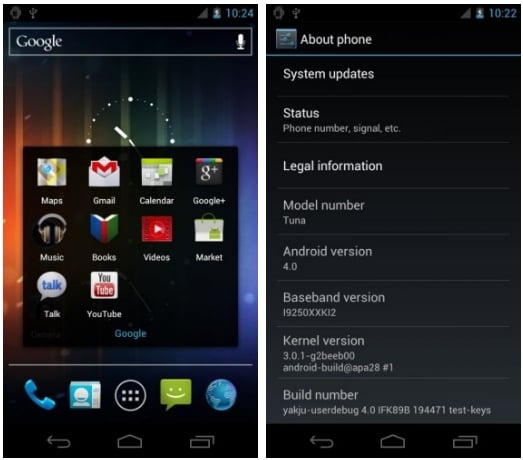 android ice cream sandwich