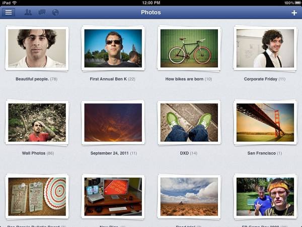 facebook ipad