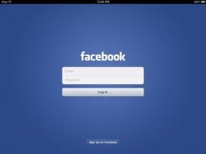 facebook ipad