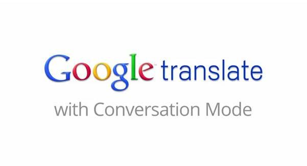 google translate converstaion mode