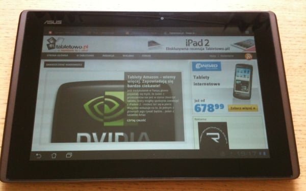 tablet asus eee pad transformer