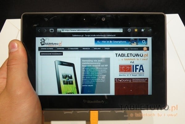 tablet blackberry playbook