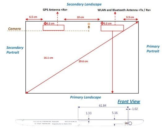 acer iconia tab a200 fcc