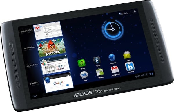tablet archos 70b internet tablet