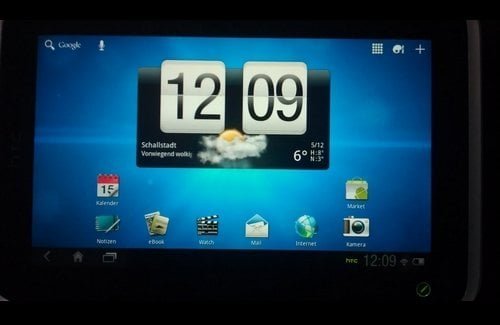 tablet htc flyer honeycomb