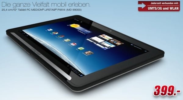 tablet medion lifetab p9514