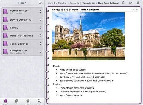 onenote ipad