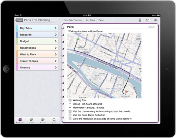 onenote ipad