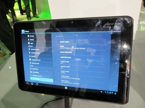tablet acer iconia tab a510