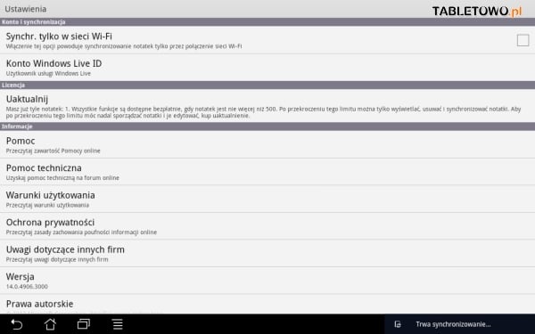 onenote mobile android