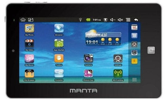 tablet manta mid05