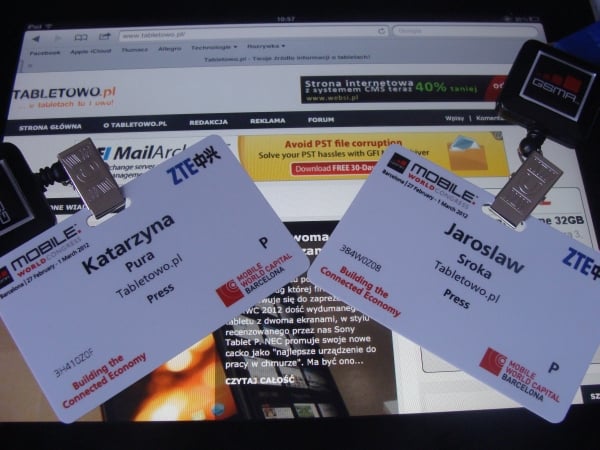 tabletowo.pl na mwc 2012