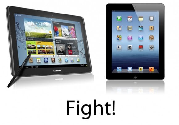 samsung note 10.1 vs nowy ipad