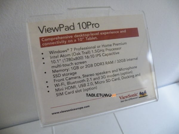 viewsonic viewpad 10pro