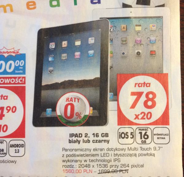 ipad w auchan