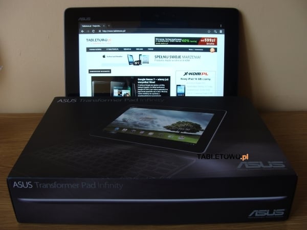 Recenzja tabletu Asus Transformer Pad Infinity 700