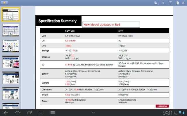 sony tablet xperia s2