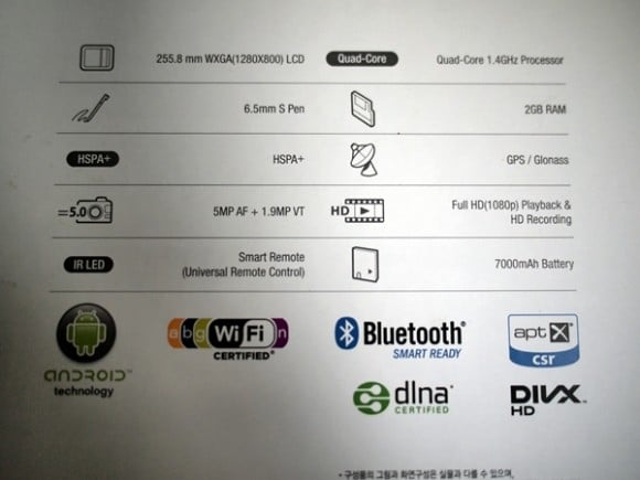 Samsung Galaxy Note 10.1