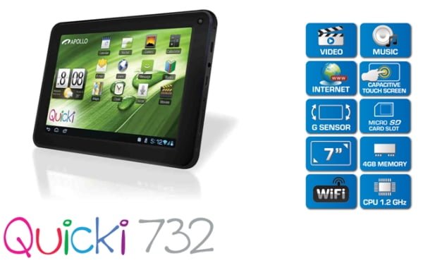 apollo quicki 732