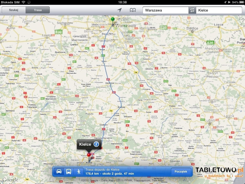 google maps ios