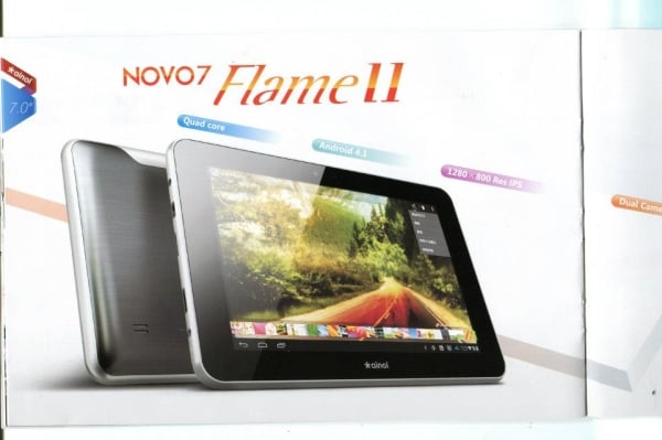 tablet ainol novo 7 flame II