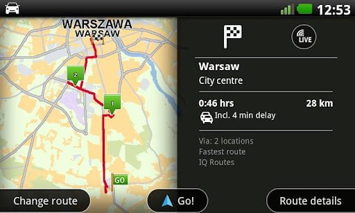 Nawigacja TomTom android