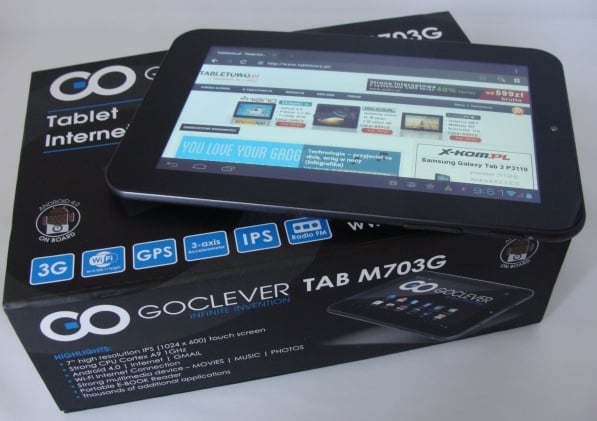 recenzja goclever tab m703g