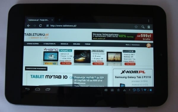 Recenzja tabletu Goclever Tab M703G