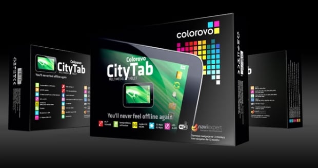 tablet colorovo citytab